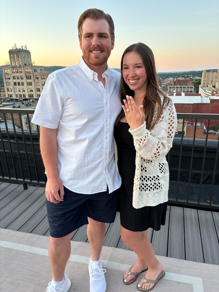 ... we're engaged!