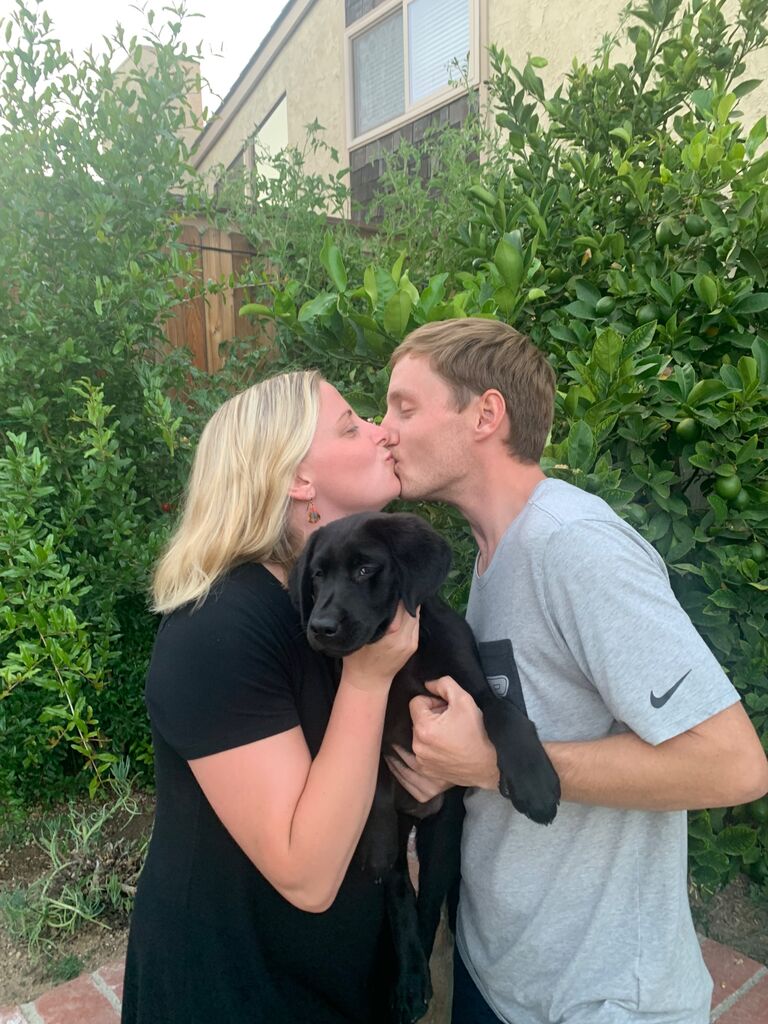 Kevin and Sarah added another pet to the family, their baby girl, Bean!
