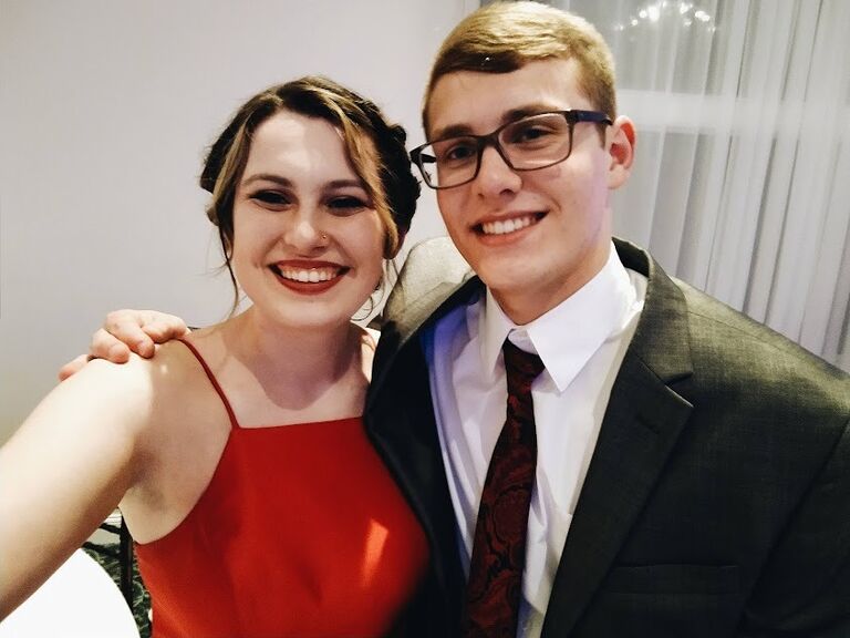 Freshman formal at Cairn University.