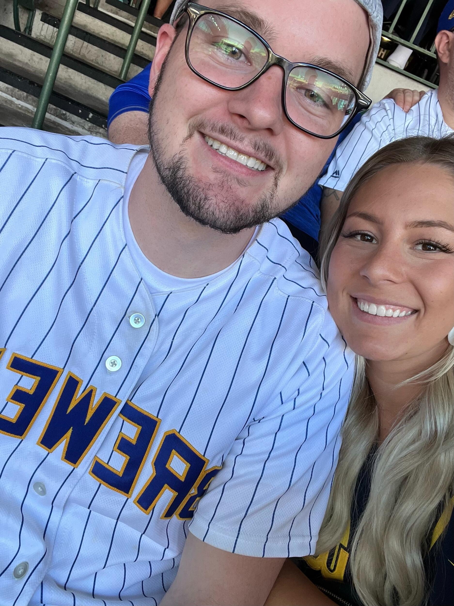 Our first of many sporting events…not yet against Sam’s will 