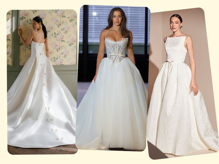 Micro bows from Bridal Fashion Week Spring 2026