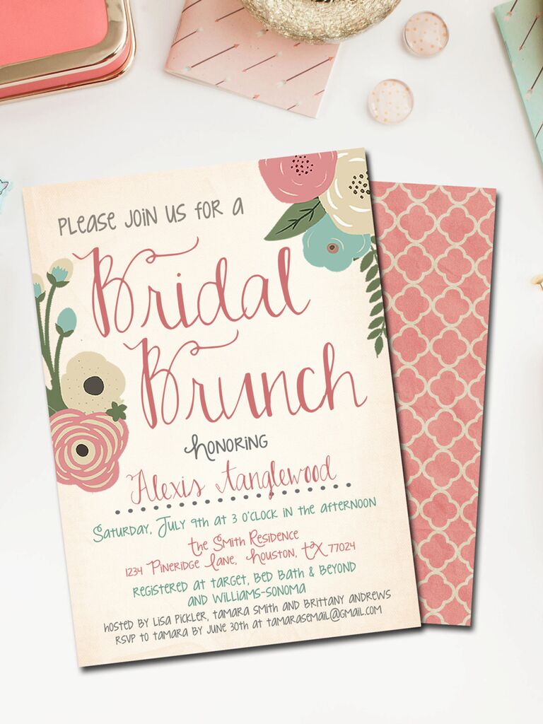 Free Wedding Shower Invitations 4