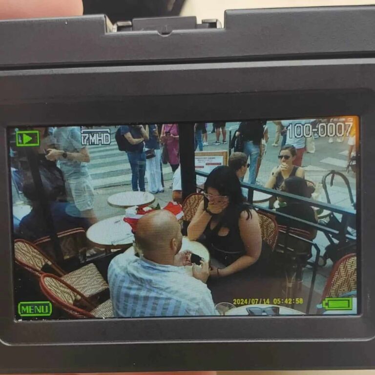 Matt proposes in Paris!!