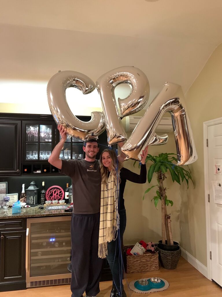 Kyle finds out he is officially a CPA!