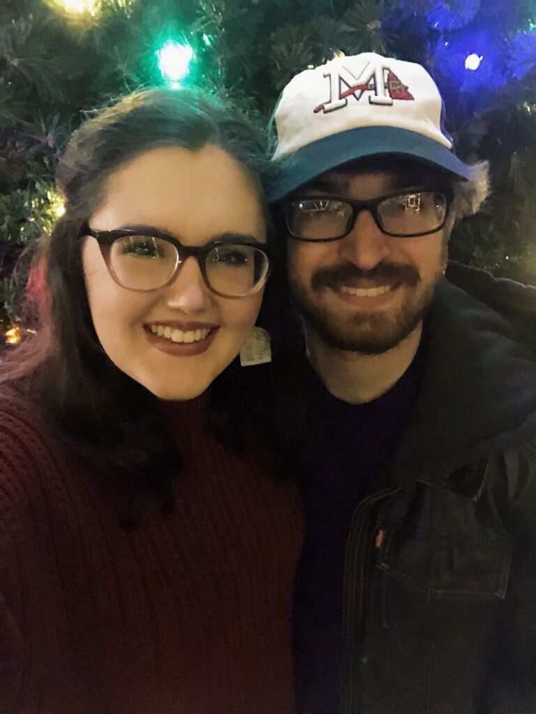 Christmas time! Seeing the lights in Oxford, Alabama.