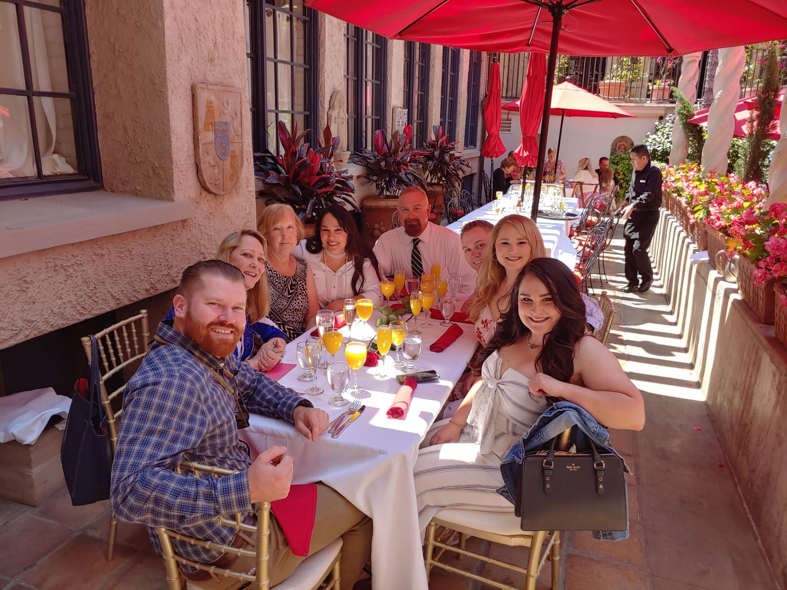 Mother's Day Brunch at the Mission Inn.