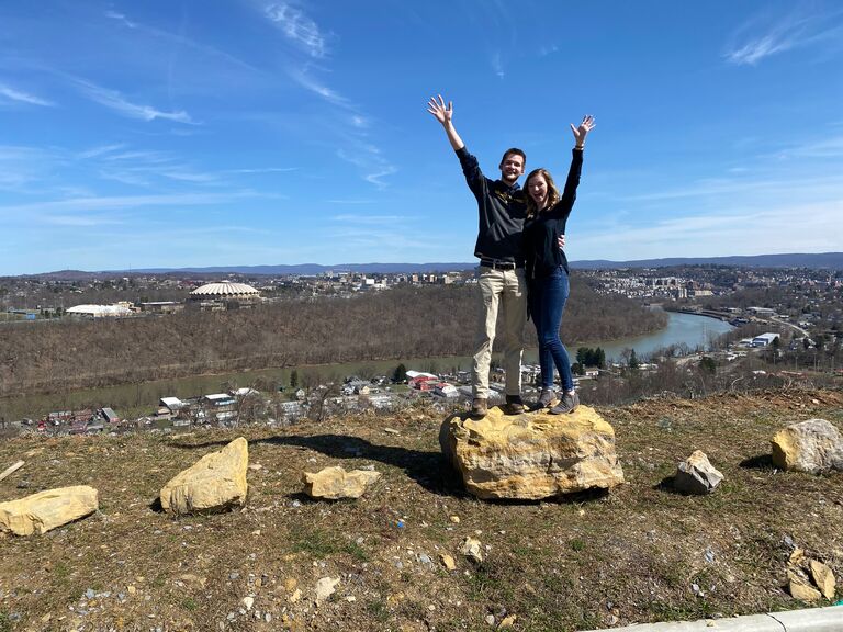 On top of Morgantown!