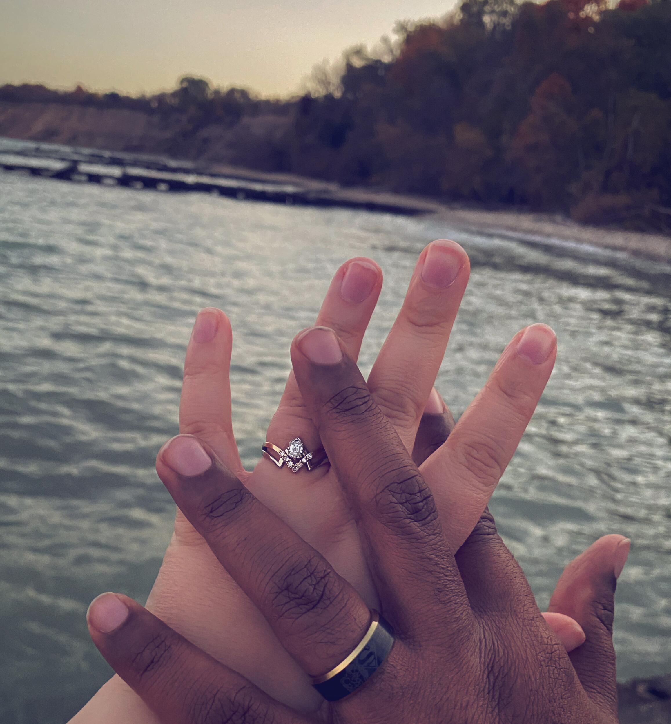 1 year engaged. <3