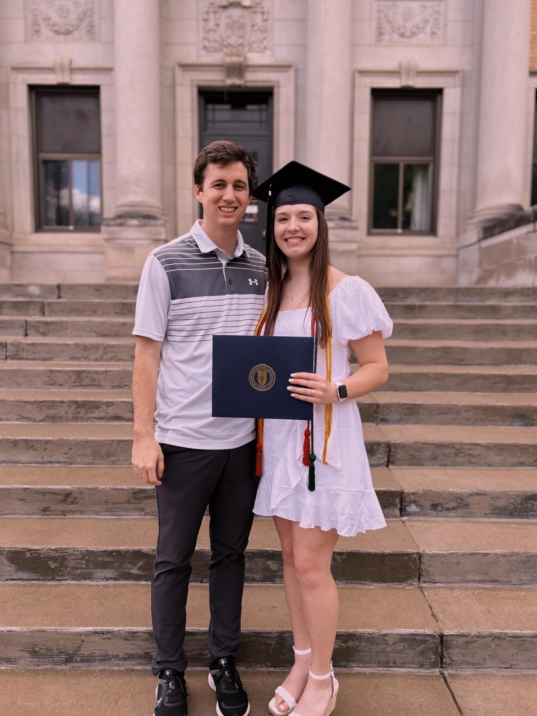 Madison graduated from Saint Mary’s University of Minnesota with a Pre-Medical Imaging degree.