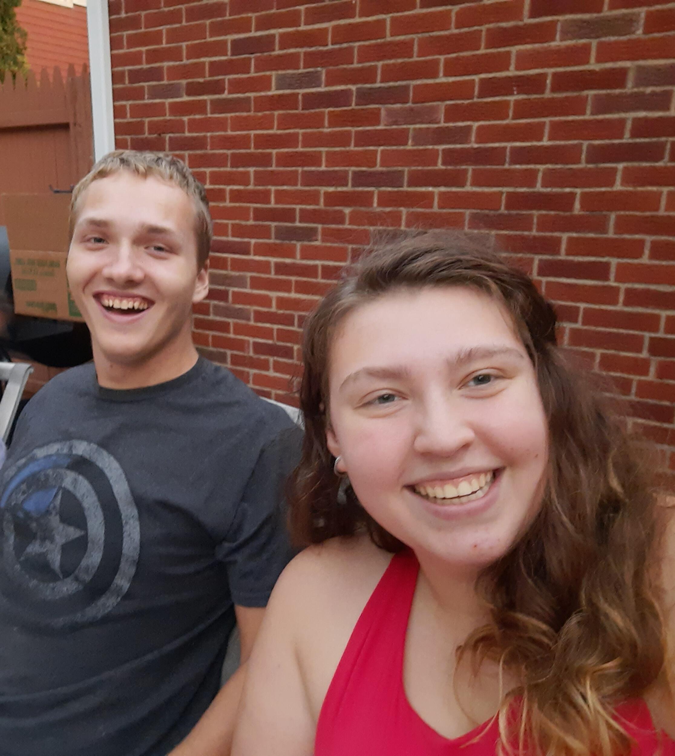Moved into first apartment together 