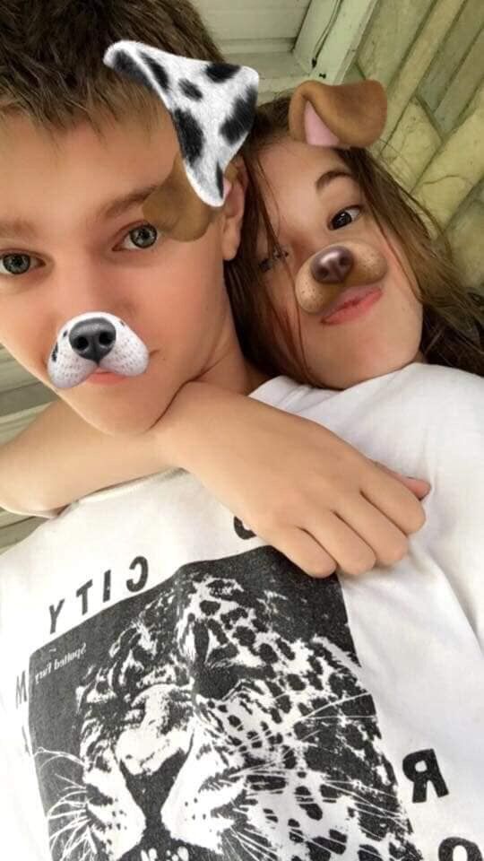 Our first picture together.