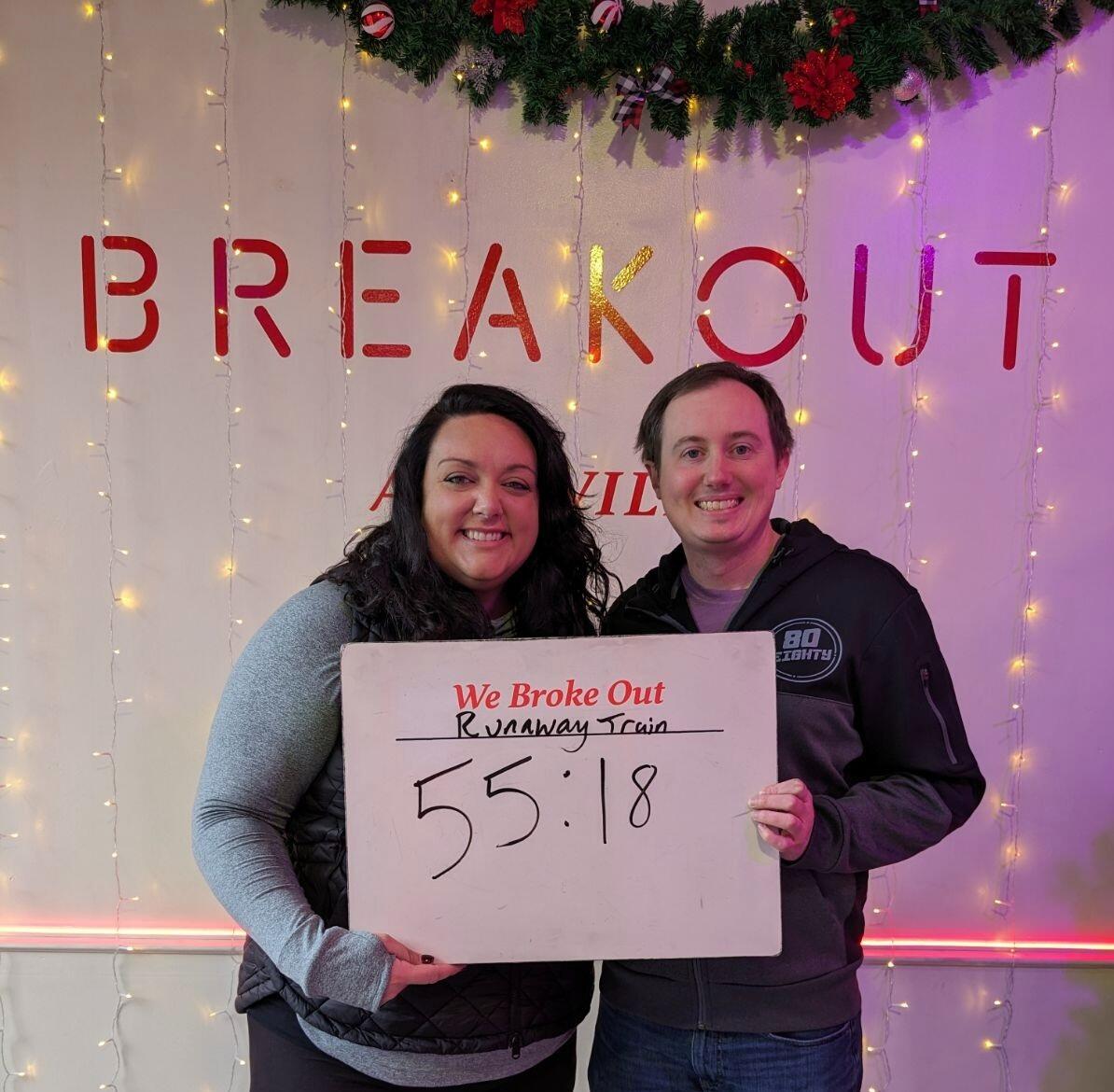 Christmas experiences: we may have shown up late, but we still escaped!