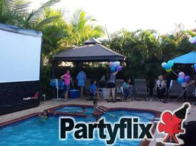 Partyflix - Outdoor Movie Screen Rental - Miami, FL - Hero Gallery 1