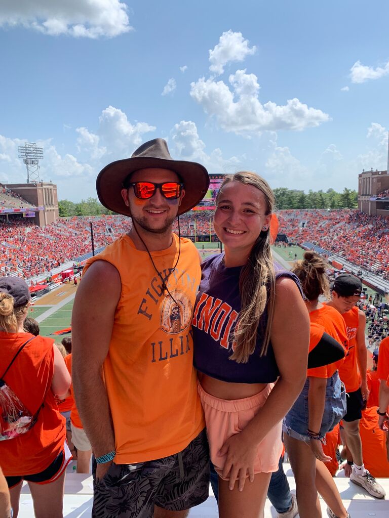Back in the stadium to watch some Illini football!

Illini 30-22 Nebraska