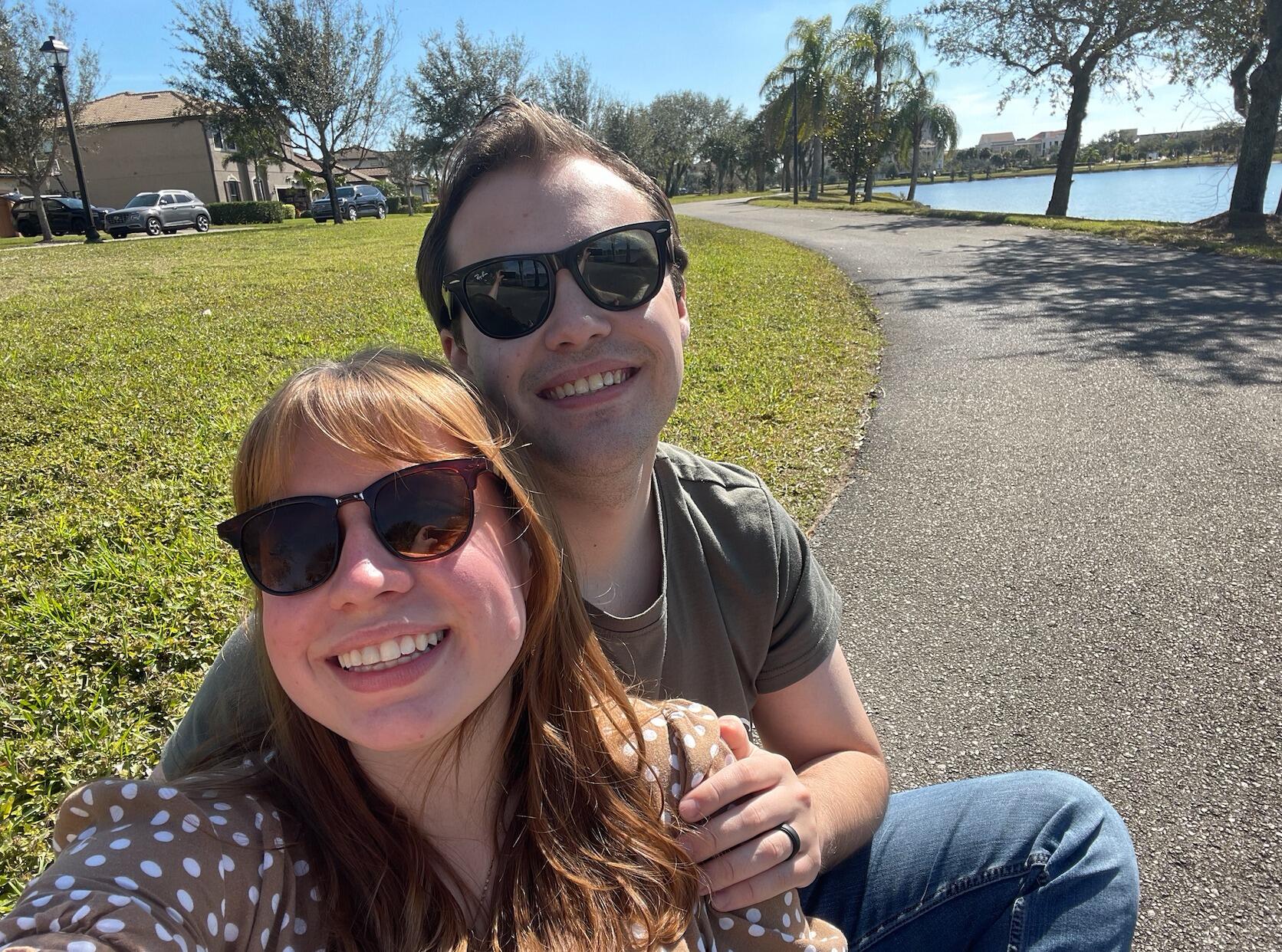 Michael comes to Ave Maria to visit