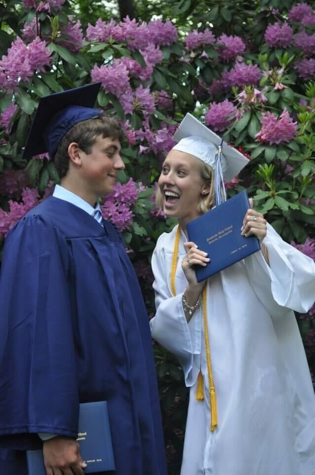 We made it through high school and graduated!