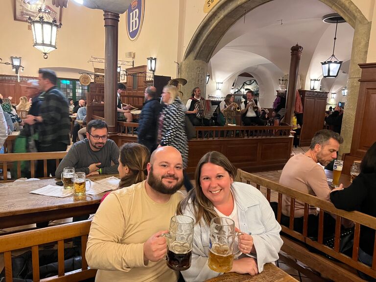 Layover in Munich, original Hofbrahaus 