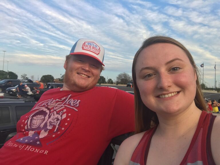 COVID brought us to concert in the car date nights