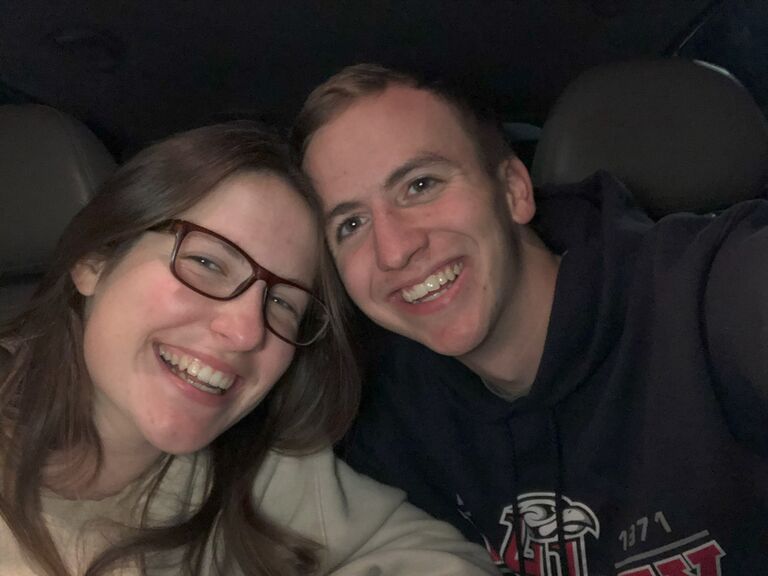 This was the day right before Christmas break, when we said I love you for the first time!