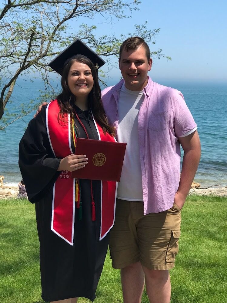 Lainey's graduation