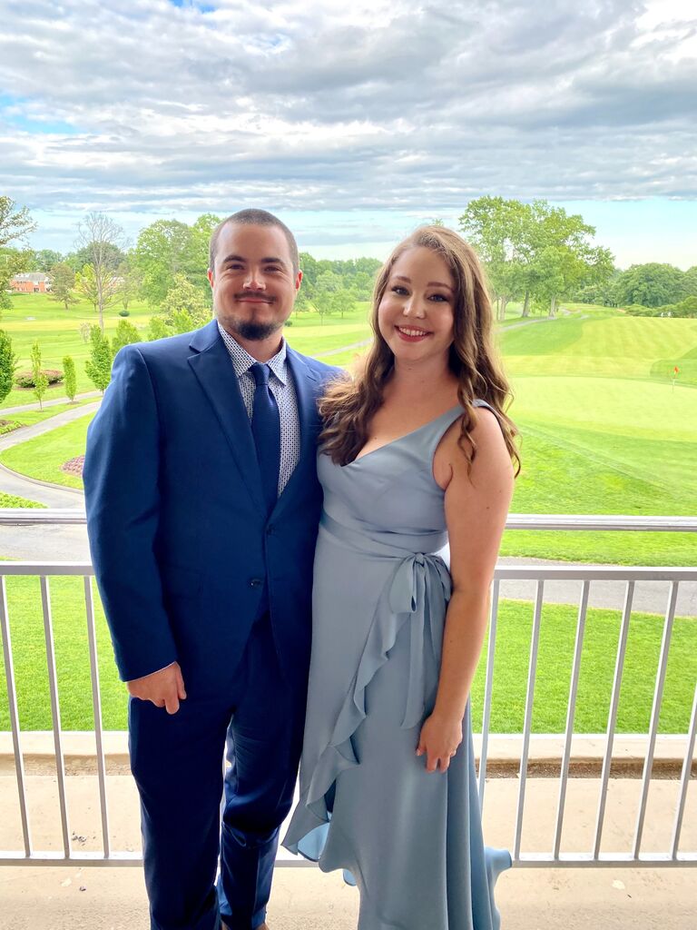The first of many weddings we have attended together. Most of the time Mitchell is in blue jeans and Amanda is in leggings but occasionally we clean up nice.