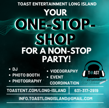 Toast Entertainment Long Island - DJ - Holbrook, NY - Hero Main