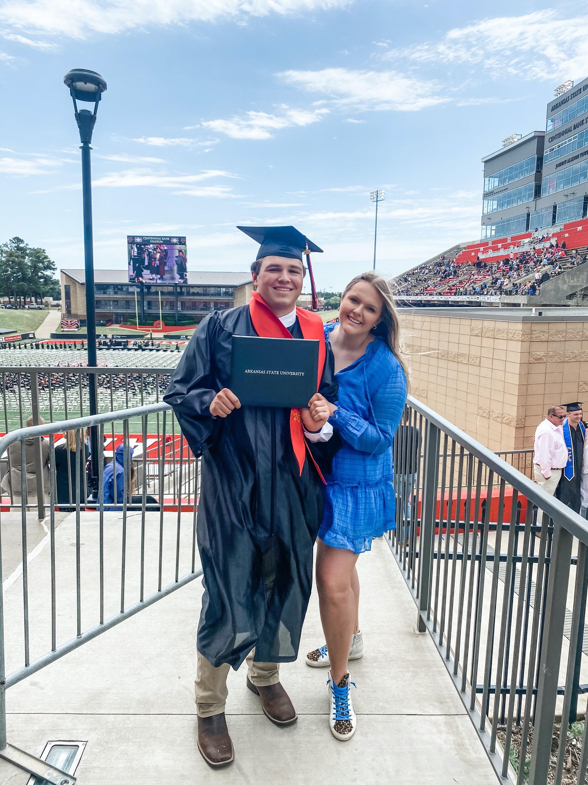 tbh graduates college!