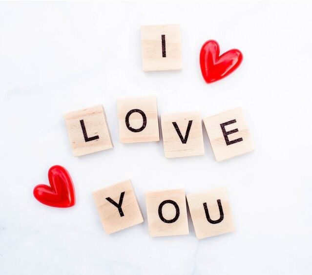 Our first I love you's. Zoë said it first (again over text because still not that brave!)