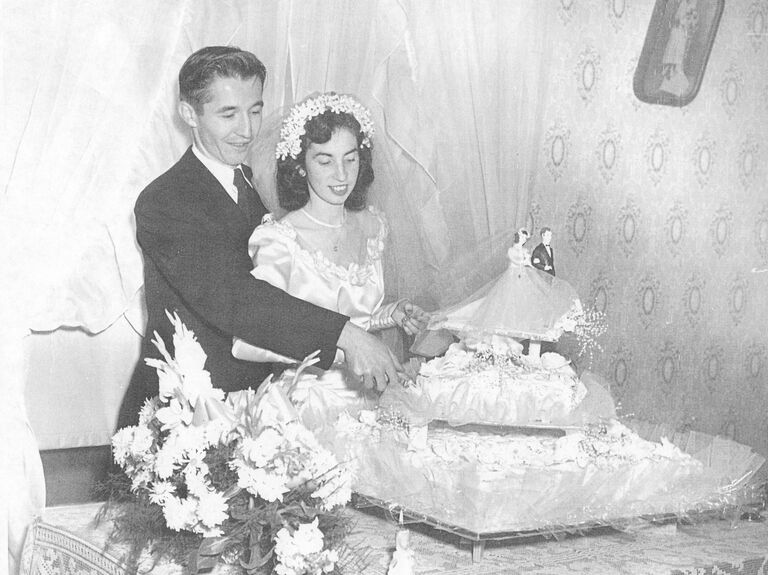 Peter and Lucy Grewach (paternal grandparents of the bride)