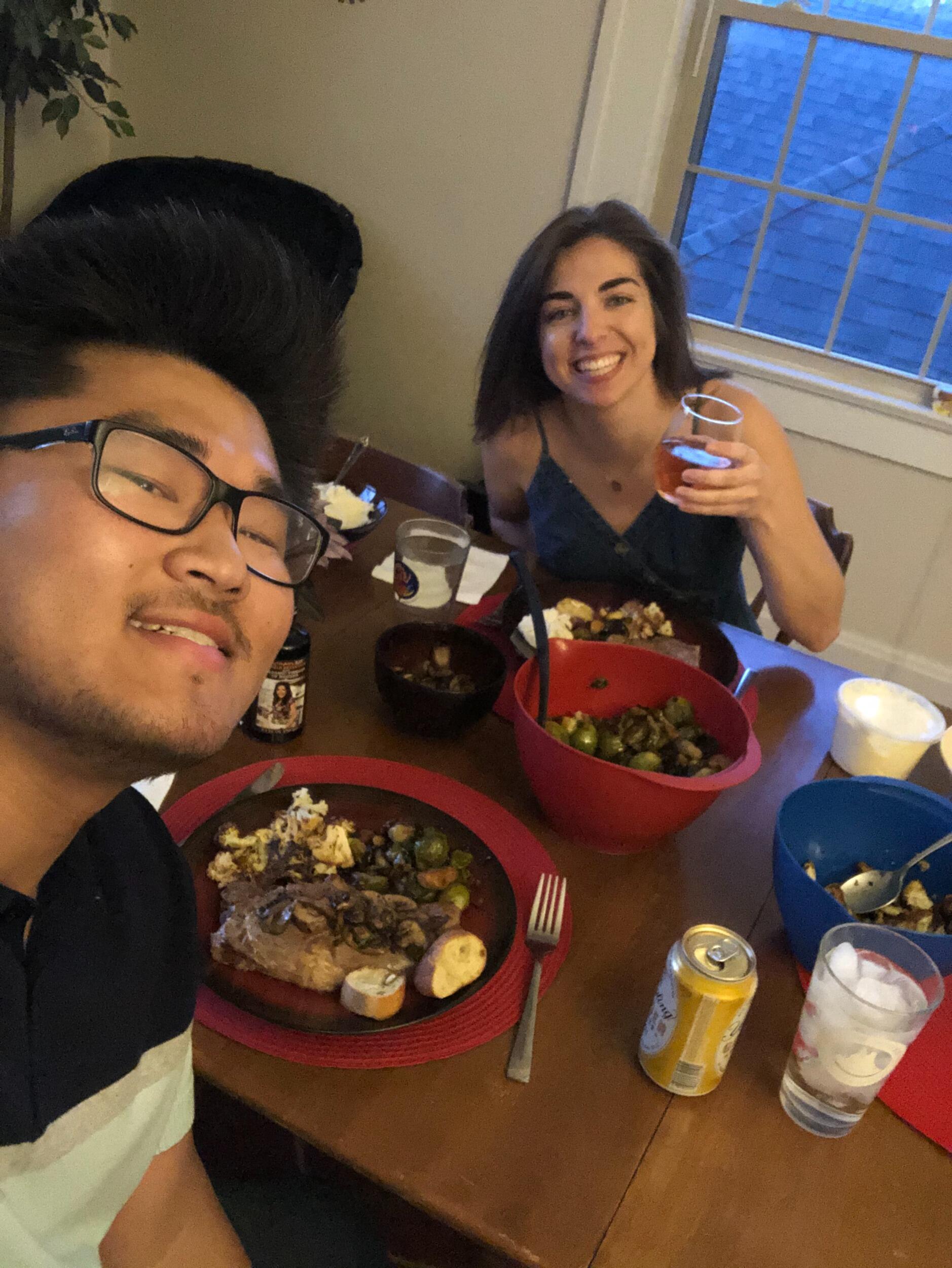 Due to world events, our initial meet-up was slightly postponed. With the uncertainty of the times, Joey couldn't let his window close again - He visited Abbie in Columbus and his weekend visit turned into a 3 week quarantine.       