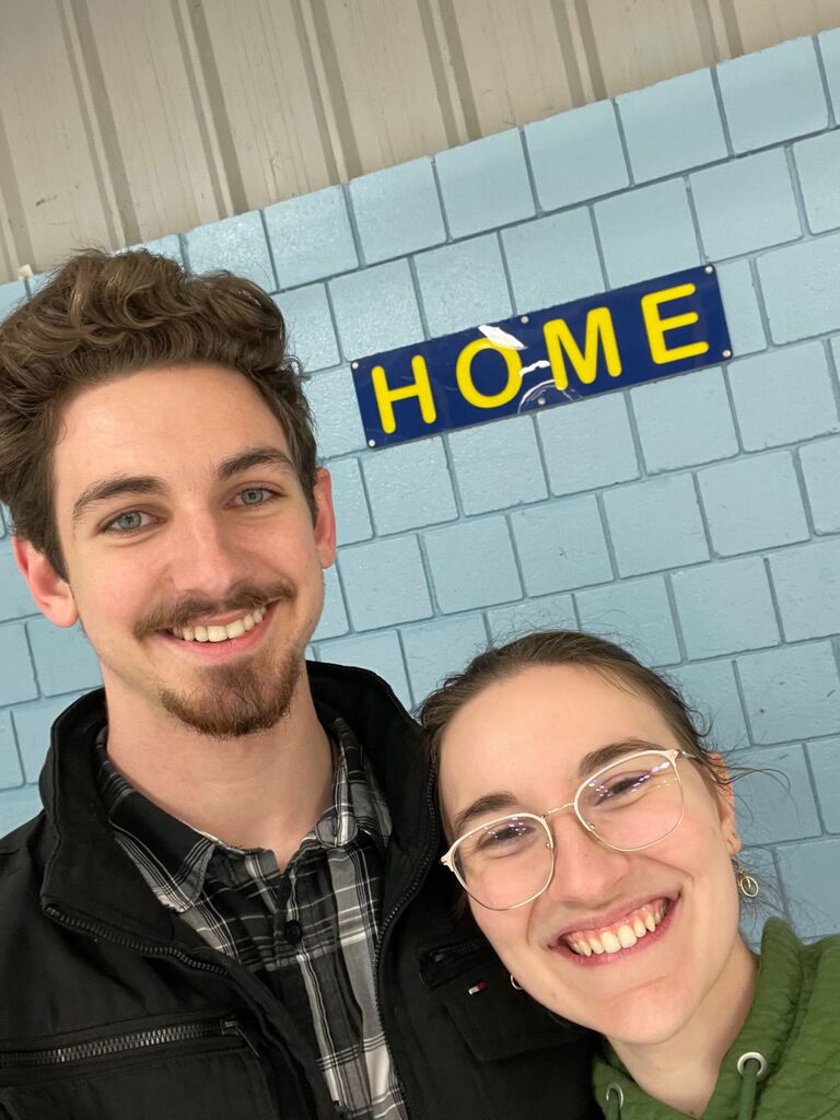We have found home wherever we are because with one another IS home. 