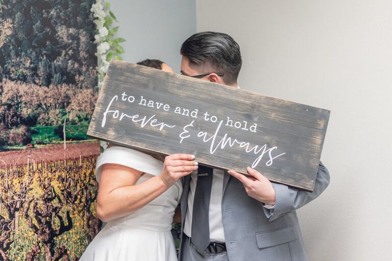 "Officially Married!" - Leslie