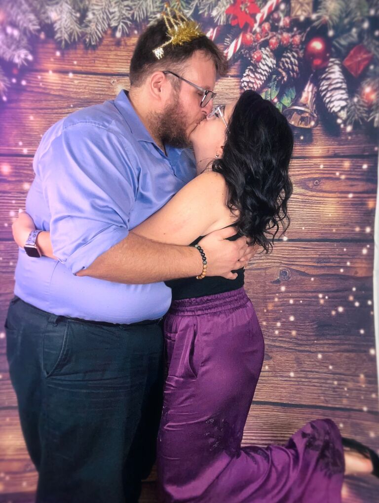 3 kings party where Erika's wish for the new year was that Andrew would ask her to marry him! =)