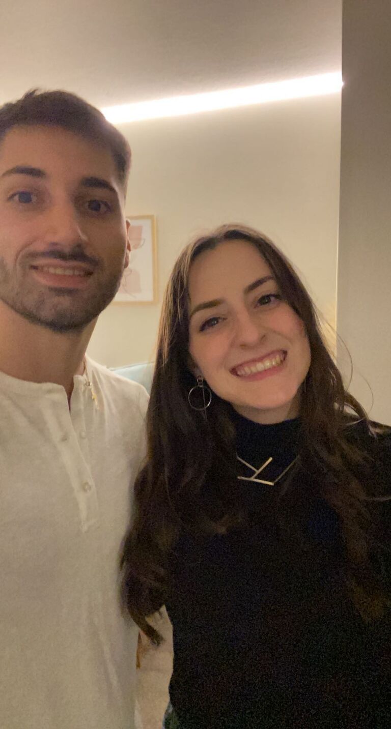 One year of dating! 