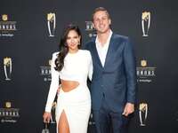 Christen Harper and Jared Goff attend the 12th Annual NFL Honors at Symphony Hall