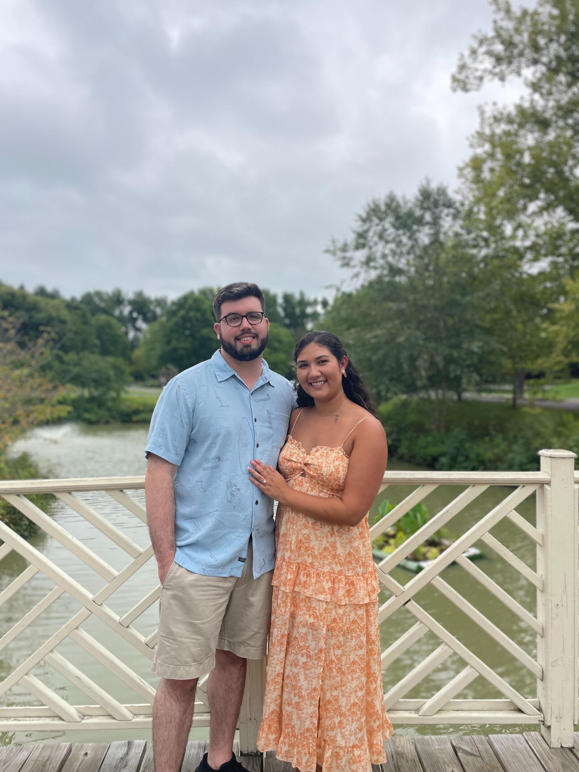 Our engagement, the best day ever (so far until 9/26/2025)! 