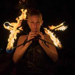KC Allen - Fire Artist, Stilt Walker, profile image