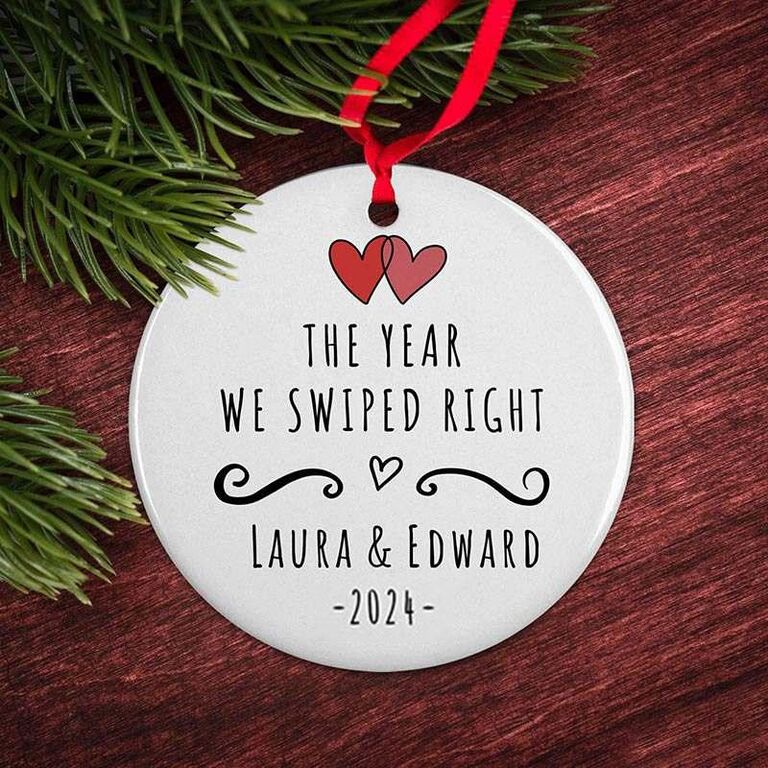 Funny ceramic ornament gift for girlfriend