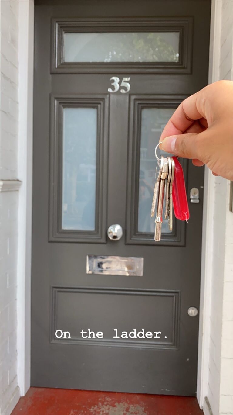 Getting the keys to our first home