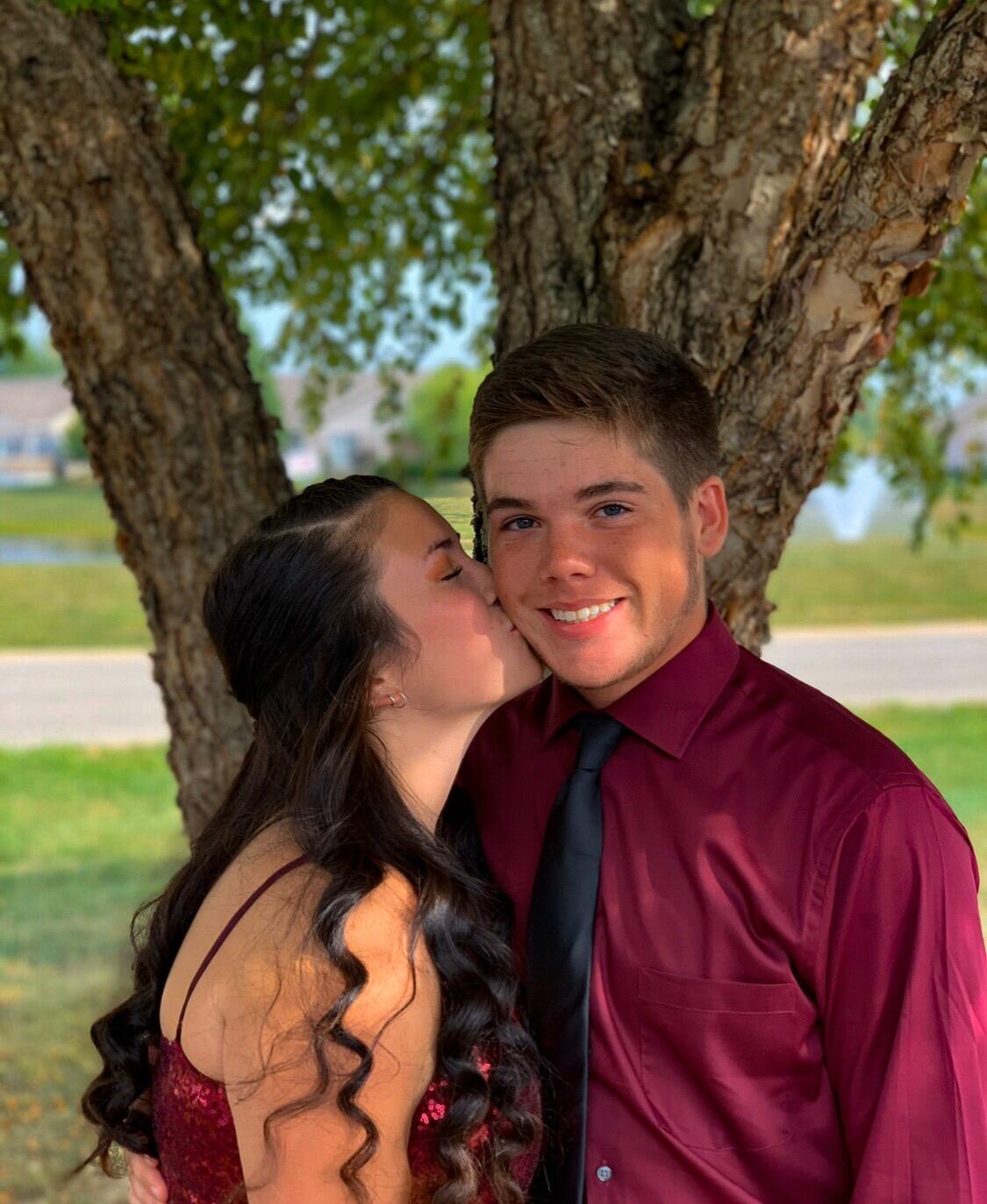 I’ll spare you all the little details, but as time went by we began creating all sorts of memories together. We ended up going to 4 high school dances, I went to all of his football games and C9 events, and he came to as many dance/marching band events of mine as our schedules would allow. We watched as each other learn how to drive, take senior photos, the list goes on and on. Every memory in high schools has a memory of us attached to it. We hit all of our huge milestones together, and I couldn’t be more blessed to share those memories with him. 