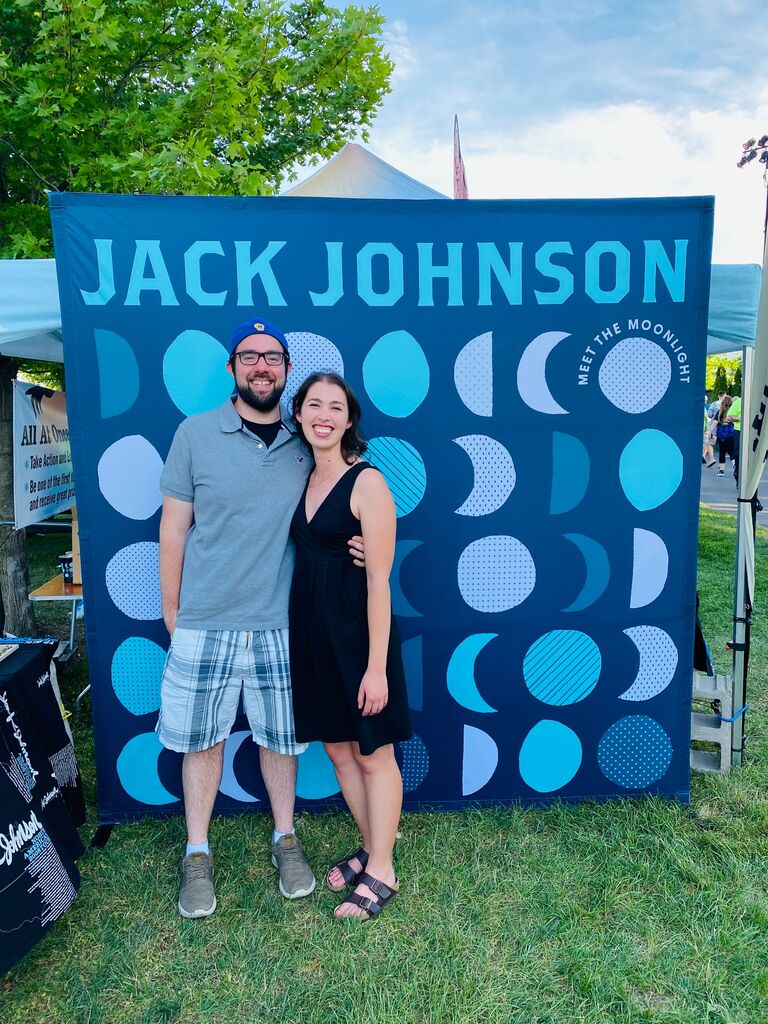 We got to see Jack Johnson in concert in Chicago as part of Jenny's birthday celebration!