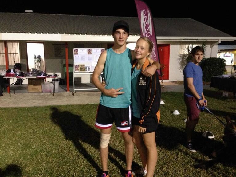 First Oztag season together