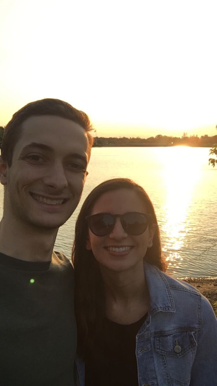 We moved into our first apartment together in Collingswood!
