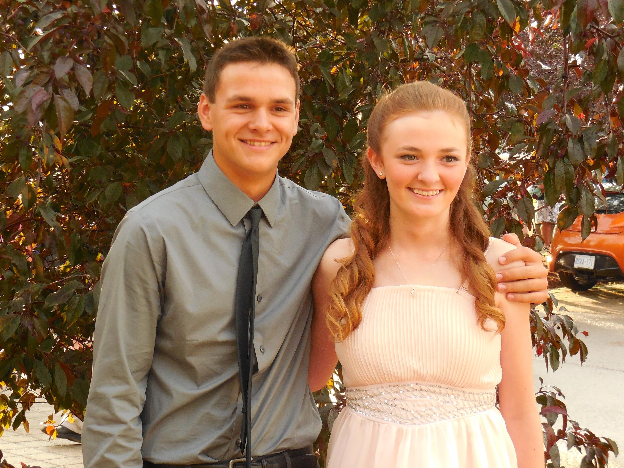 We graduated from River Heights, officializing our first academic milestone together