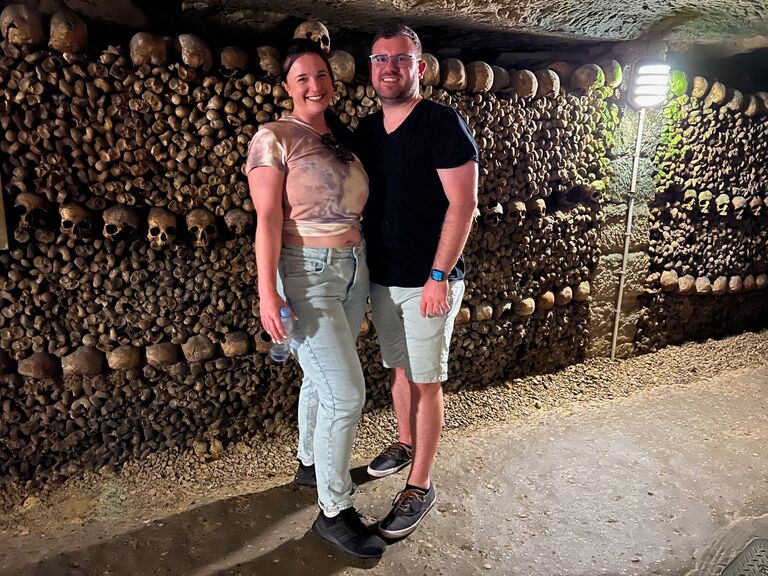 Wondering the Paris Catacombs 