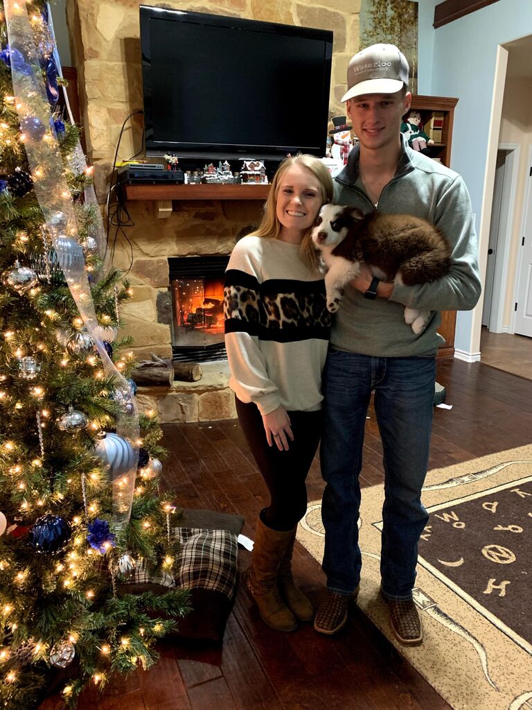 Our first Christmas and New Years with Louis