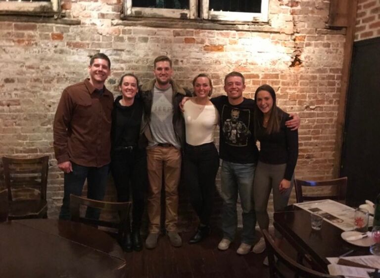 Megan and Colton stayed friends, especially with the original candidates from PTF, an amazing group of people who also committed their lives to the military!