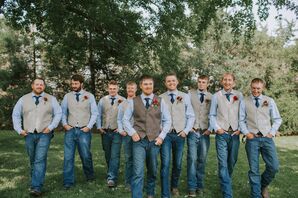 country wedding attire for male guests