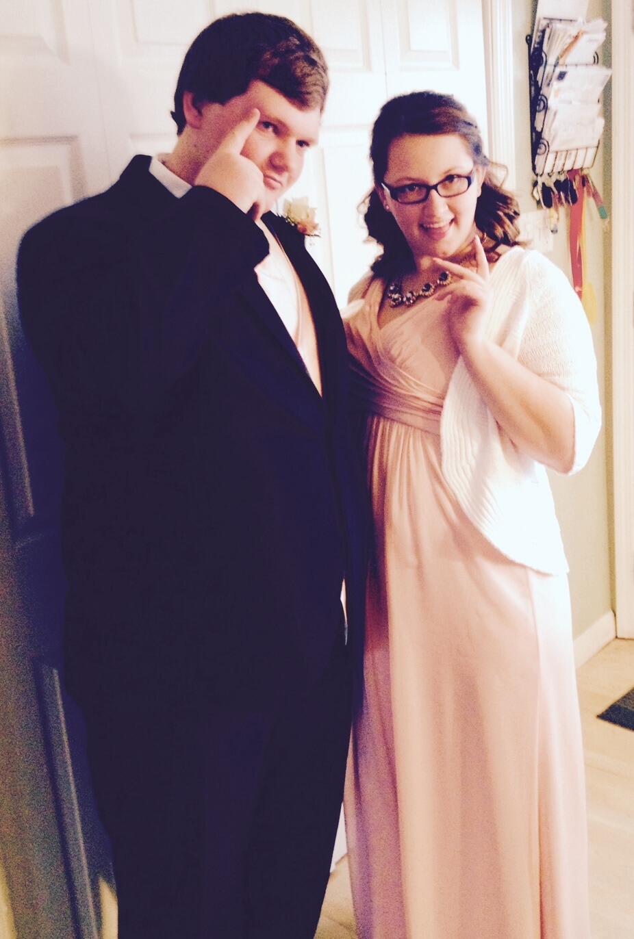 Miranda's Junior Prom. 