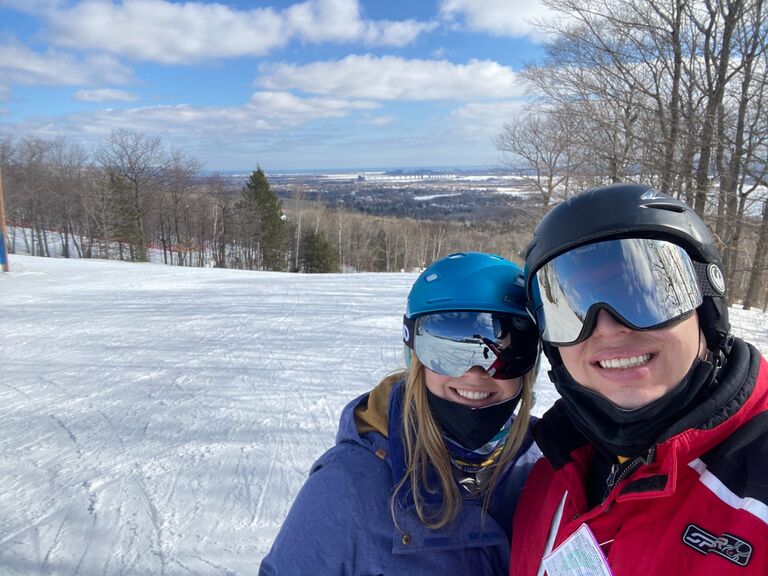Skiing at Spirit Mountain in Duluth, MN. Scoreboard Update:
Minnesota: 2
California: 0